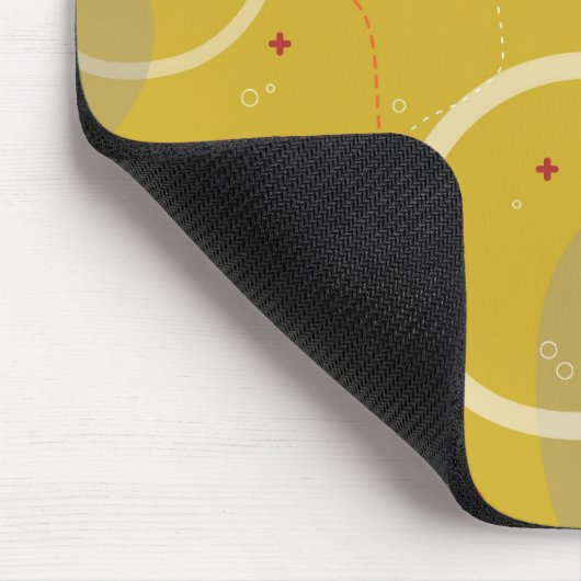 Gogo - Abstraktes Mousepad (Ecke)