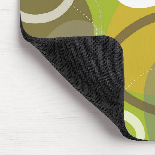 Gogo auch - abstraktes Mousepad (Ecke)