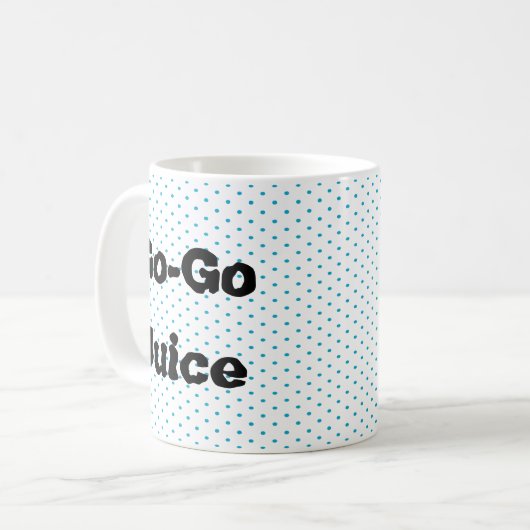 GoGo-Juice-Tasse Kaffeetasse (Vorderseite Links)