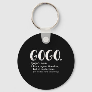 Gogo Shirts für Frauen Muttertag Idee Niedlich Gra Schlüsselanhänger