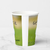 GoGoIt Golf Game Quote Party Paper Cups Pappbecher (Rechts)