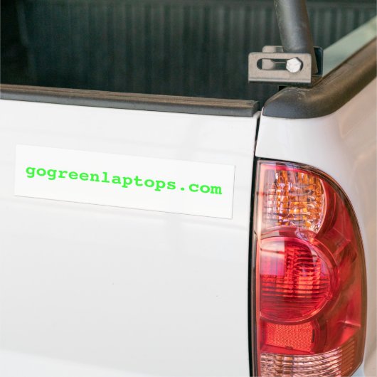 gogreenlaptops.com autoaufkleber (Auf Lkw)
