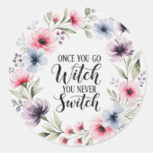 GoHexe Runder Aufkleber (Vorderseite)