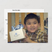 GOHF Gala Save the Date Ankündigungspostkarte (Vorne/Hinten)