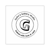 Gohn's Bakery Studio Custom Stamp Gummistempel (Prägung)