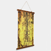 Gohonzen-Wandteppiche Wandteppich Mit Holzrahmen (Gewinkelt)