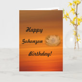 Gohonzon Birthday Card SGI Buddhismus Karte (Gelbe Blume)