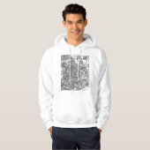Goiânia Brazil City Map Hoodie (Vorne ganz)