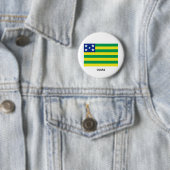 Goiás, Brasilien-Flagge Button (Beispiel)