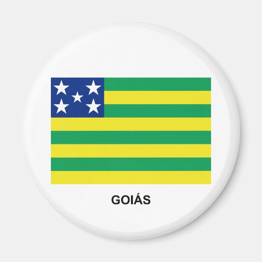 Goiás, Flagge Brasiliens Magnet (Vorne)