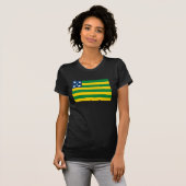 Goias Flaggen-T - Shirt (Vorne ganz)