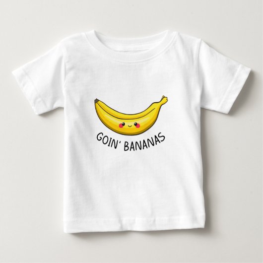 Goin' Bananas Baby T-shirt (Vorderseite)