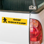 Goin Squatchin Autoaufkleber (Auf Lkw)