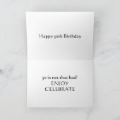 "GOING APE?" 50. GEBURTSTAGSKARTE KARTE (Innenseite)