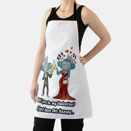 going banana's for you valentine collection schürze (InSitu)