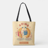 Going Bananas Party-Tasche Tasche (Rückseite)
