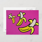 "Going Bananas" Postkarte (Vorne/Hinten)