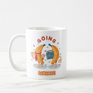Going Bananas Spaß Klassischer Becher Kaffeetasse
