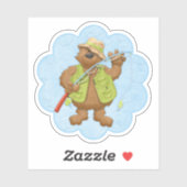 Going Bear Vater Die Kürzung Sticker Decal (Blatt)