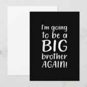 Going Big Brother wieder Ankündigung Geschenk Brud (Vorne/Hinten)