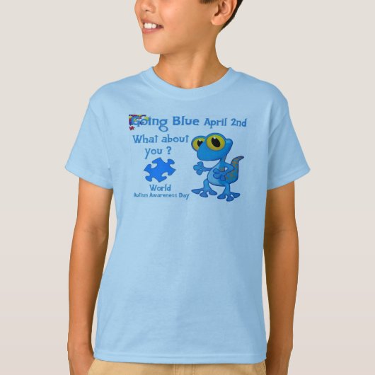 Going Blue Kids T - Shirt (Vorderseite)