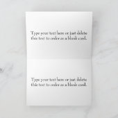 Going Bonkers Gold Grußkarte Karte (Innenseite)