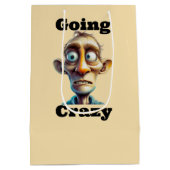 Going Crazy Geschenktasche Mittlere Geschenktüte (Rückseite)