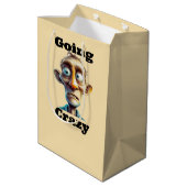 Going Crazy Geschenktasche Mittlere Geschenktüte (Rückseite Schrägansicht)