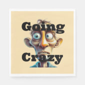 Going Crazy Paper Napkin Serviette (Vorderseite)