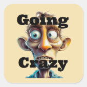 Going Crazy Sticker (Vorderseite)
