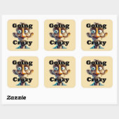Going Crazy Sticker (Blatt)