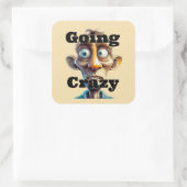 Going Crazy Sticker (Tasche)