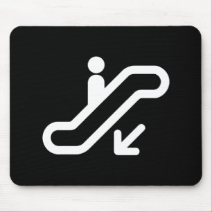 Going Down Pictogram-Mauspad Mousepad