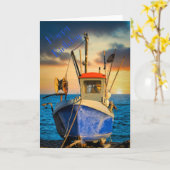 Going Fishin' Karte (Gelbe Blume)