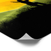 "Going for the gold" Motivation Affirmation Poster (Ecke)