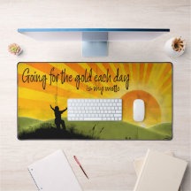 "Going for the gold" Motivation Affirmation