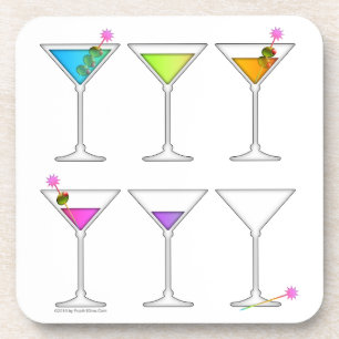 Going, Going, Gone - Verschwinden Martini Cork Coa Untersetzer