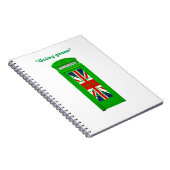 "Going Green" Londoner Telefonbox Notizblock (Rechte Seite)