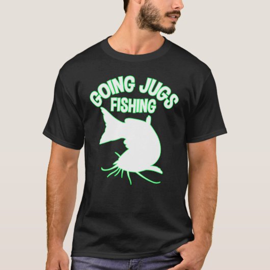 Going Jugs Fishing Catfish Jug Fisherman Idea T-Shirt (Vorderseite)