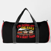 Going Off Rails Gravy Train Duffle Bag (Rückseite)