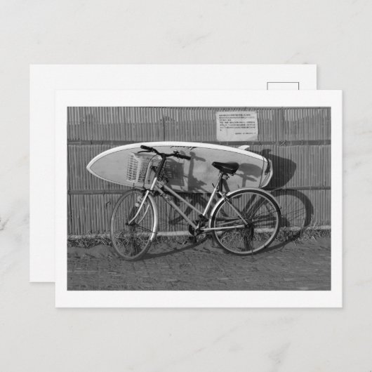 'Going Surfing' - Sagami Bay, Japan Postcard Postkarte (Vorne/Hinten)