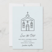 Going to the Chapel Photo Wedding  Save The Date (Vorderseite)