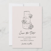 Going to the Chapel Photo Wedding Save The Date (Vorderseite)