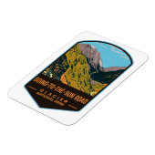 Going-to-the-Sun Road Glacier National Park Magnet (Linke Seite)