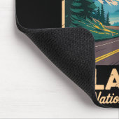 Going To The Sun Road Shirt Montana T Shirt Glacie Mousepad (Ecke)
