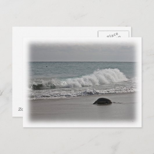 Going Zuhause Postkarte (Vorne/Hinten)