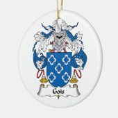 Gois Familienwappen Keramikornament (Links)