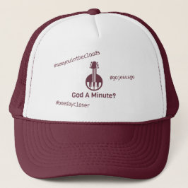 #gojesusgo God A Minute? Trucker Hat Truckerkappe