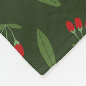 Goji Berries Fleecedecke (Ecke)