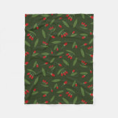 Goji Berries Fleecedecke (Vorderseite)